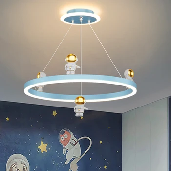 Космонавт деца се хранят в столова, спалня Висящи лампи за вътрешно осветление на тавана лампа, окачена лампа декоративни осветителни тела