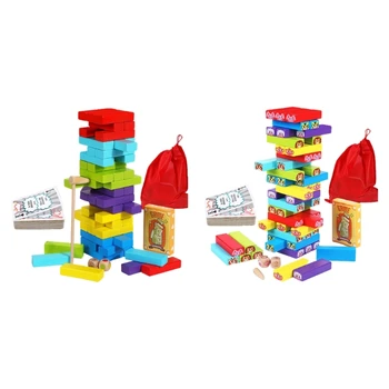 Кубовидные кубчета, играчки за деца на 3-5 години, подаръци, играчки за балансиране, двигателен умение за бебета, развивающий набор от игри за деца