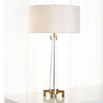 Модерна кристален настолна лампа TEMAR LED Nordic White, творчески лампа за прикроватной нощни шкафчета, обзавеждане за дома, хол, спалня, хотел