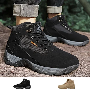 Мъжки военни обувки 2023, улични армейските обувки, тактически обувки за мъже, мини ботильоны, работна безопасни обувки, туристически обувки за катерене
