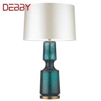 Настолна лампа DEBBY Nordic Simple, модерна настолна лампа, led за декорация на дома, спални