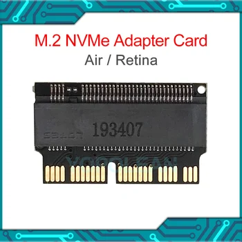 Новата Карта-адаптер, PCIe M. 2 M Key SSD За Macbook Pro Air Retina A1465 A1466 A1398 A1502 2013 2014 2015 разширяване Карта