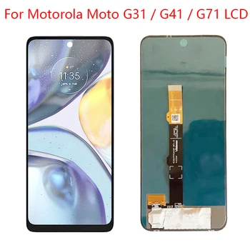 Оригинален За Motorola Moto G41 LCD дисплей със сензорен екран За Мото G31 LCD XT2173-3 Дигитайзер в Събирането на дисплея, за да moto G71 5G LCD