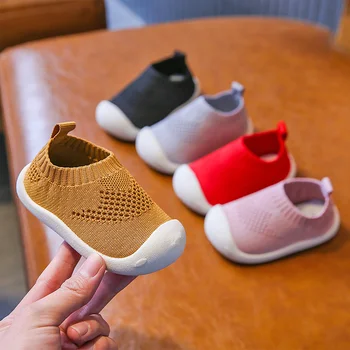 Пролетно-лятна нова детска обувки за ходене подметка, детски обувки, дишаща удобна модни детски ежедневни обувки