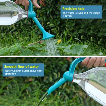 Пулверизатор вода с двойно предназначение за напояване на градината на растенията, лейка за вода, поливане на разсад в душата