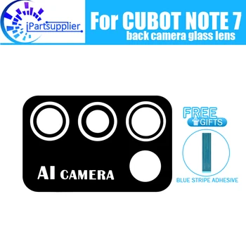 Стъклен обектив на задната камера Cubot NOTE 7 100% Оригинална Нова подмяна на стъклен обектив на задната камера за Cubot NOTE 7.