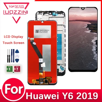 Супер IPS LCD дисплей за Huawei Honor 8A LCD дисплей с сензорен екран с рамка или Без рамка за Честта 8A Pro/Y6 2019/Y6 Prime JAT-L29/LX3/LX1/L41
